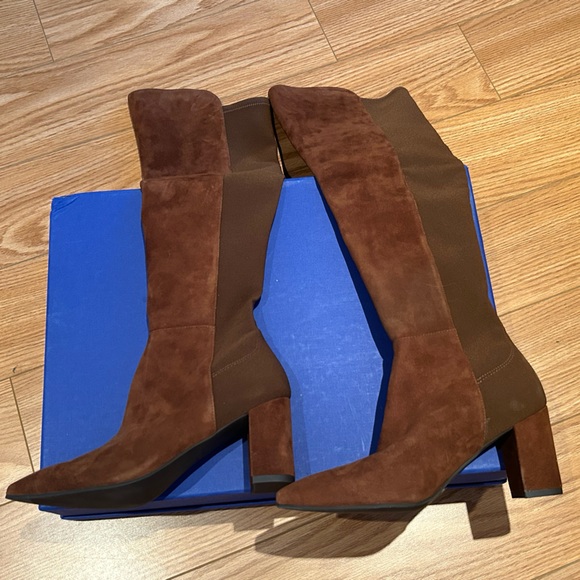 Size 35.5 Stuart Weitzman Carly Boots - Picture 1 of 4
